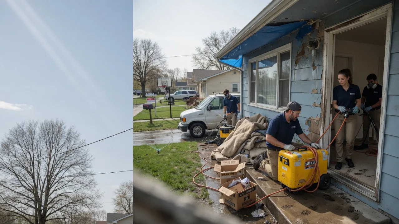 Basement Flood Cleanup in Gaylord, MN near me